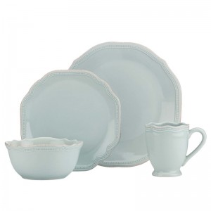 Lenox French Perle Bead 4 Piece Place Setting, Service for 1 LNX6985